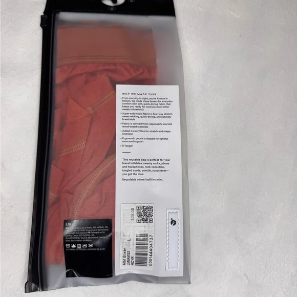 NEW Lululemon Always In Motion Boxer 5”/Large - Picture 3 of 6